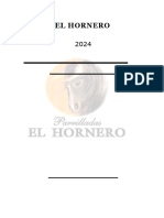 Carta Hornero Premium 2024