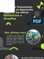 Slide - Efeitos Do Treinamento Resistido Na Hpertrofia Muscular em Idosos Beneficios e Desafios