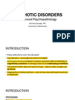 S6 - Psychotic Disorders