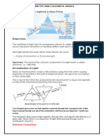 Notes For Dispersion and Atmospheric Refraction