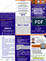 1st International AIP Winter School Research & Career Development - Brochure