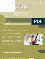 4.2. Costo de Procesos