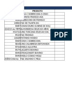 Codigos Fornecedor Rural