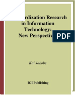 Standardization Research in IT