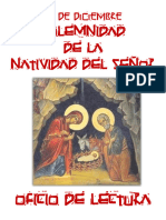 Oficio Lecturas Navidad