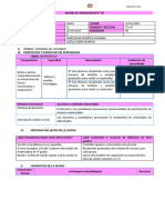 SESIÓN DE APRENDIZAJE N 18 de Llocllora