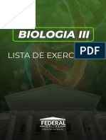 Biologia III Listas de Exercicios Intensivo Completo Federal Online