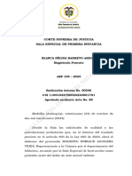 Corte Niega Nulidad Solicitada Por Defensa de Modesto Aguilera en Proceso de Acoso Sexual Violento