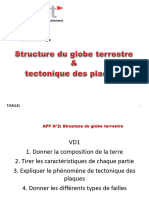 Structure Du Globe Terrestre Et Tectonique Des Plaques