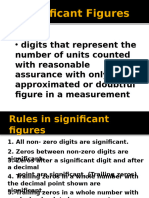 Significant Figures