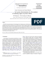 Carbohidratos - Determinación - Use of The Alditol Acetate Derivatisation For The Analysis of Reducing Sugars in Potato Tubers