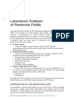 Chapter 3 Laboratory Analysis of Reservoir Fluids