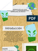 La Importancia de Las Leyes Ambientales y La Responsabilidad Empresarial en México