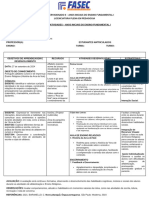 Modelo para Planejamento para Os Anos Iniciais Do Fundamental I