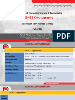 Lecture 1-Overview of Cryptography