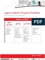 Sigma Aldrich Grading Chart