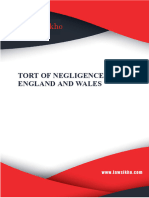 Tort of Negligence in England and Wales 1656680435