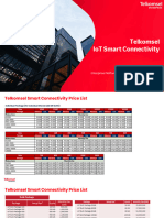 Telkomsel IoT Smart Connectivity Pricing