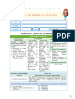 Sesiones de Aprendizaje - Semana 4 - UD IX-1