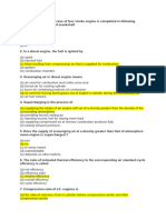 MCQs On IC Engines