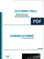 Módulo 3. RM Hombro y Rodilla