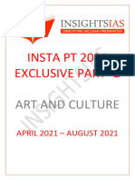 INSTA PT 2021 Exclusive Part 2 Art and Culture