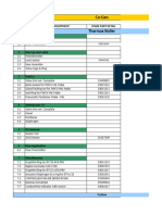 Instrumentation Critical Sparelist