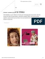 Free AI Subtitle Generator Tool - Descript