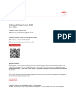 Industrial Property Act 2014