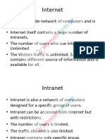 Internet Intranet