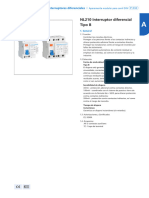 Ficha - Chint - Serie NL210 Tipo B