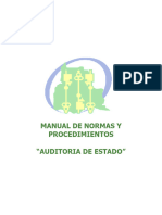 Manual de Normas y Procedimientos (Auditoria de Estado)