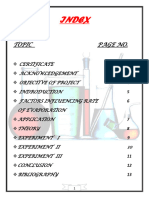 Chemistry Eavporation