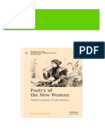 Poetry of The New Woman: Public Concerns, Private Matters Patricia Murphy 2024 Scribd Download