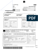 Fatura Visa Platinum