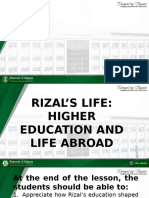 RIZAL's LIFE