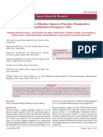 Cancer Healthcare Utilization Impact of Precision Therapeutics: Hospitalization/Emergency Visits