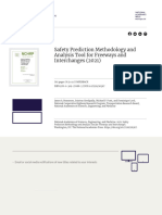 Safety Prediction Methodology and Analysis Tool For Freeways and Interchanges