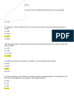 CSR Aptitude Paper