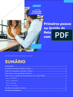 Ebook - Primeiros Passos Na Gestao de Relacionamento Com o Cliente