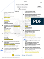 Indian Economy - DPP 06