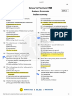 Indian Economy - DPP 07