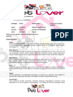 Informe Ecografico Nora Pet Lover