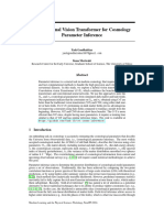 Convolutional Vision Transformer For Cosmology Parameter Inference