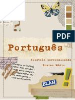 Apostila de Português - E.M - Personalizada