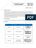 De-C-A-01 Acta de Revision Por La Direccion. Funcion Cumplimiento v1