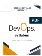 Fusion DevOps Syllabus - New