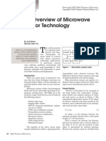 An Overview of Microwave Sensor Technology