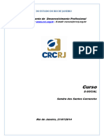 Apostila Esocial Curso CRC