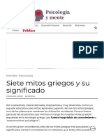 7 Mitos Griegos